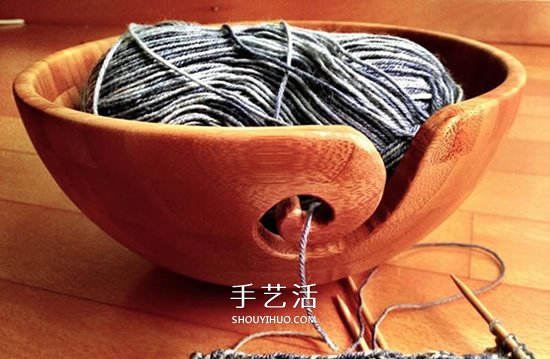 實(shí)用竹碗改造小制作 讓毛線編織變得更簡(jiǎn)單！ -  rpnrmr.com