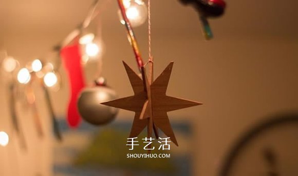 浪漫星光裝飾手工制作 木板制作星星掛飾教程 -  rpnrmr.com