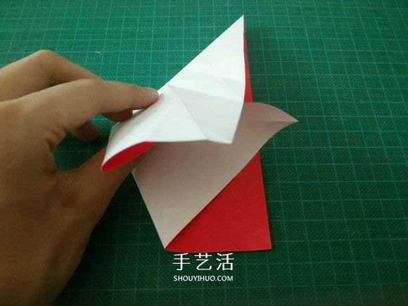 圣誕鶴的折法圖解教程 折紙圣誕紙鶴的方法 -  rpnrmr.com