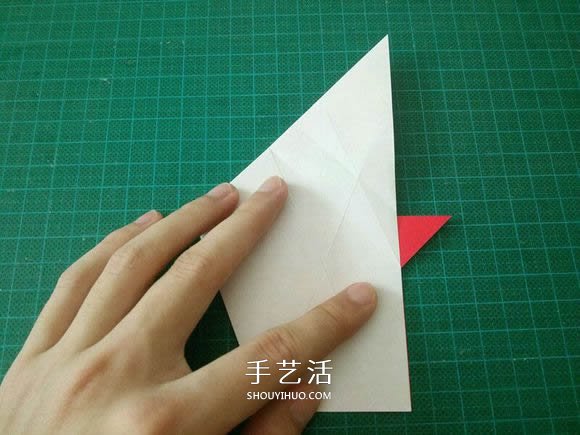 圣誕鶴的折法圖解教程 折紙圣誕紙鶴的方法 -  rpnrmr.com
