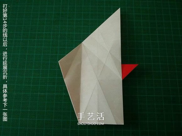 圣誕鶴的折法圖解教程 折紙圣誕紙鶴的方法 -  rpnrmr.com