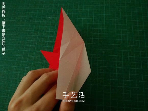 圣誕鶴的折法圖解教程 折紙圣誕紙鶴的方法 -  rpnrmr.com