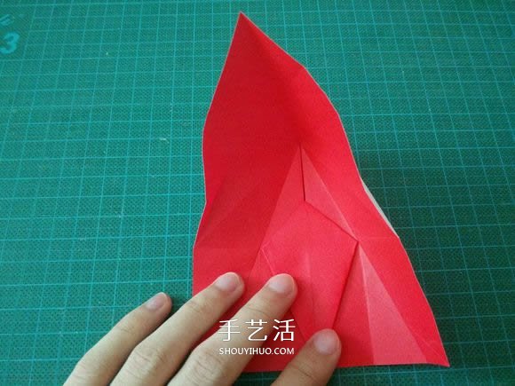 圣誕鶴的折法圖解教程 折紙圣誕紙鶴的方法 -  rpnrmr.com