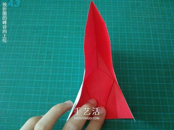 圣誕鶴的折法圖解教程 折紙圣誕紙鶴的方法 -  rpnrmr.com