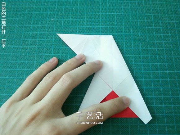 圣誕鶴的折法圖解教程 折紙圣誕紙鶴的方法 -  rpnrmr.com