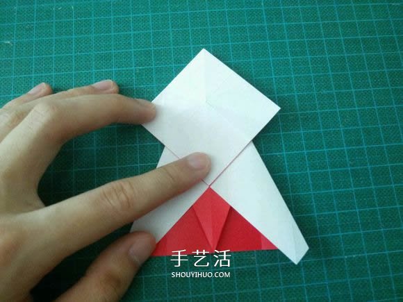 圣誕鶴的折法圖解教程 折紙圣誕紙鶴的方法 -  rpnrmr.com