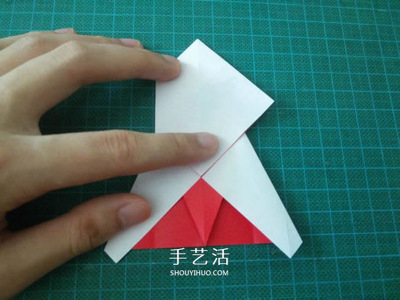 圣誕鶴的折法圖解教程 折紙圣誕紙鶴的方法 -  rpnrmr.com