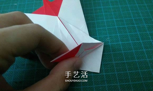 圣誕鶴的折法圖解教程 折紙圣誕紙鶴的方法 -  rpnrmr.com