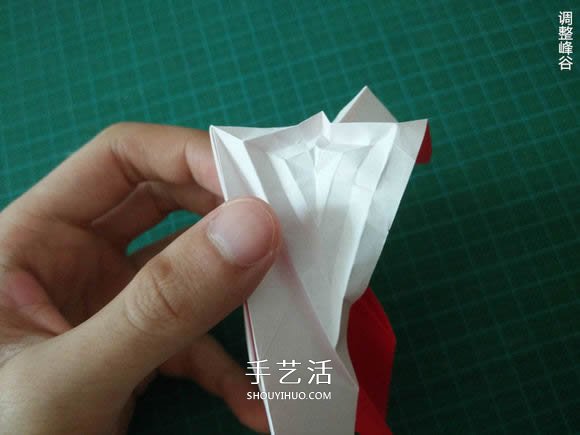 圣誕鶴的折法圖解教程 折紙圣誕紙鶴的方法 -  rpnrmr.com