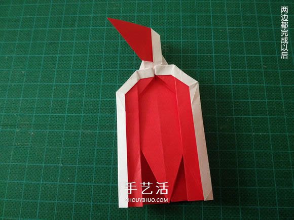 圣誕鶴的折法圖解教程 折紙圣誕紙鶴的方法 -  rpnrmr.com