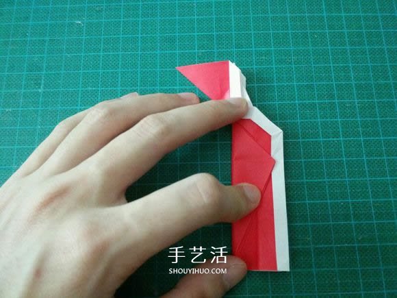 圣誕鶴的折法圖解教程 折紙圣誕紙鶴的方法 -  rpnrmr.com