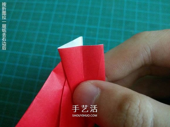 圣誕鶴的折法圖解教程 折紙圣誕紙鶴的方法 -  rpnrmr.com