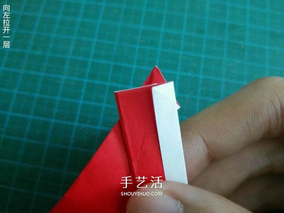 圣誕鶴的折法圖解教程 折紙圣誕紙鶴的方法 -  rpnrmr.com