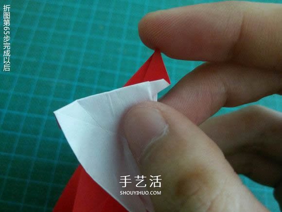 圣誕鶴的折法圖解教程 折紙圣誕紙鶴的方法 -  rpnrmr.com