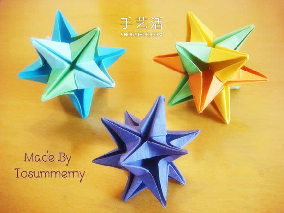 圣誕星折法圖解教程 折紙圣誕星的方法步驟 -  rpnrmr.com