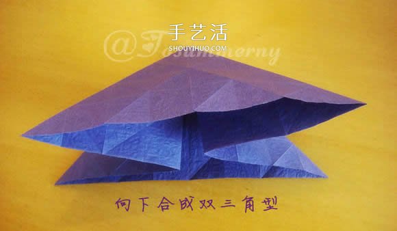 圣誕星折法圖解教程 折紙圣誕星的方法步驟 -  rpnrmr.com