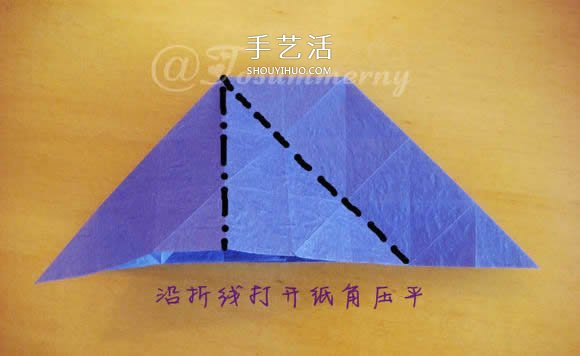 圣誕星折法圖解教程 折紙圣誕星的方法步驟 -  rpnrmr.com