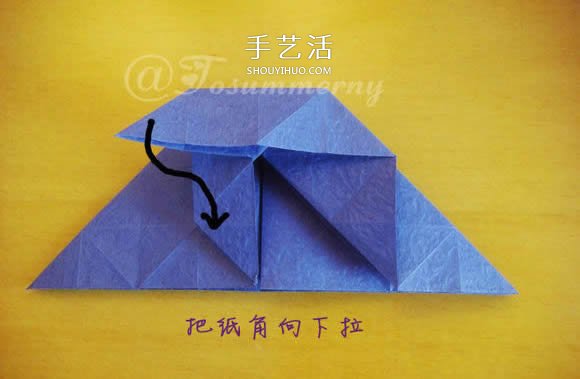 圣誕星折法圖解教程 折紙圣誕星的方法步驟 -  rpnrmr.com