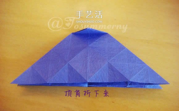 圣誕星折法圖解教程 折紙圣誕星的方法步驟 -  rpnrmr.com