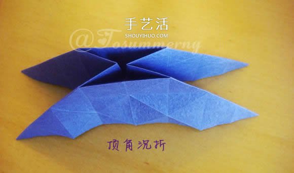 圣誕星折法圖解教程 折紙圣誕星的方法步驟 -  rpnrmr.com