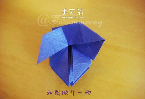 圣誕星折法圖解教程 折紙圣誕星的方法步驟 -  rpnrmr.com