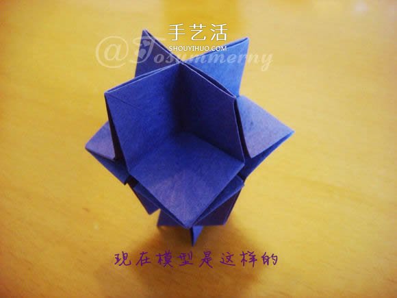 圣誕星折法圖解教程 折紙圣誕星的方法步驟 -  rpnrmr.com