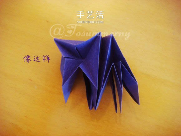 圣誕星折法圖解教程 折紙圣誕星的方法步驟 -  rpnrmr.com