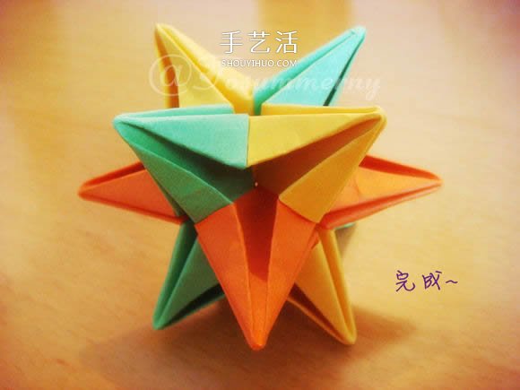圣誕星折法圖解教程 折紙圣誕星的方法步驟 -  rpnrmr.com