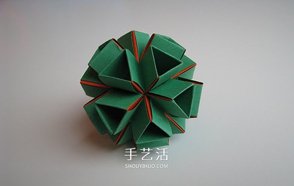 手工折紙Snapology球 用紙條折球體步驟圖解 -  rpnrmr.com