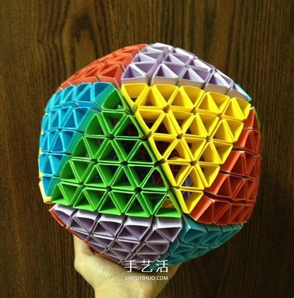 手工折紙Snapology球 用紙條折球體步驟圖解 -  rpnrmr.com