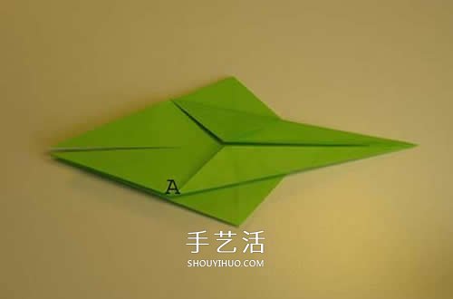 手工折紙翼龍的步驟圖 翼龍的折法圖解過程 -  rpnrmr.com
