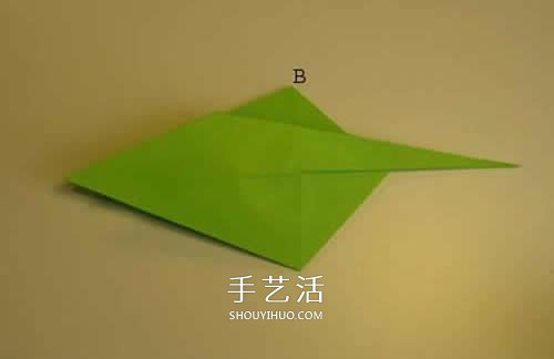 手工折紙翼龍的步驟圖 翼龍的折法圖解過程 -  rpnrmr.com
