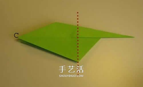 手工折紙翼龍的步驟圖 翼龍的折法圖解過程 -  rpnrmr.com