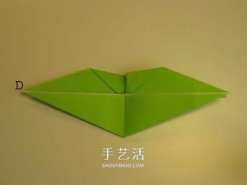 手工折紙翼龍的步驟圖 翼龍的折法圖解過程 -  rpnrmr.com