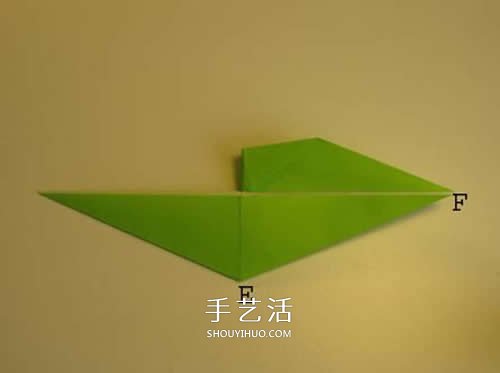 手工折紙翼龍的步驟圖 翼龍的折法圖解過程 -  rpnrmr.com