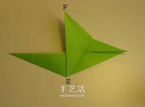 手工折紙翼龍的步驟圖 翼龍的折法圖解過程 -  rpnrmr.com