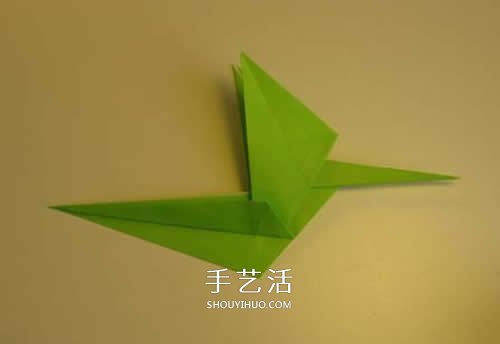 手工折紙翼龍的步驟圖 翼龍的折法圖解過程 -  rpnrmr.com