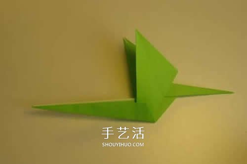 手工折紙翼龍的步驟圖 翼龍的折法圖解過程 -  rpnrmr.com
