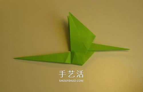 手工折紙翼龍的步驟圖 翼龍的折法圖解過程 -  rpnrmr.com