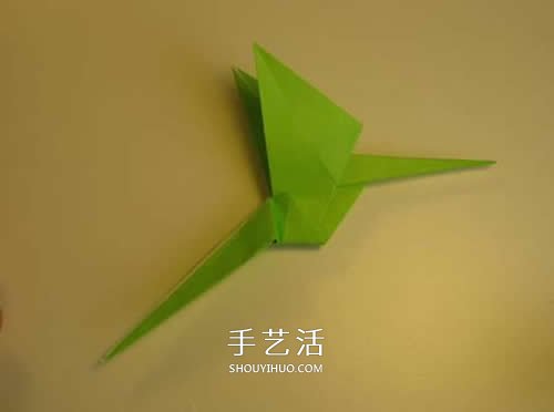 手工折紙翼龍的步驟圖 翼龍的折法圖解過程 -  rpnrmr.com