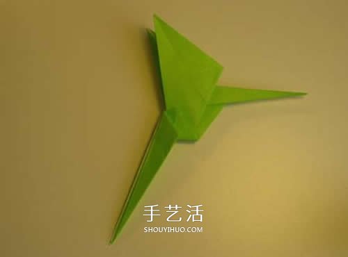 手工折紙翼龍的步驟圖 翼龍的折法圖解過程 -  rpnrmr.com