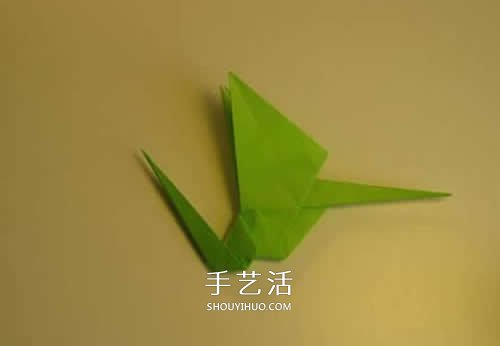 手工折紙翼龍的步驟圖 翼龍的折法圖解過程 -  rpnrmr.com