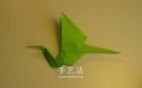 手工折紙翼龍的步驟圖 翼龍的折法圖解過程 -  rpnrmr.com