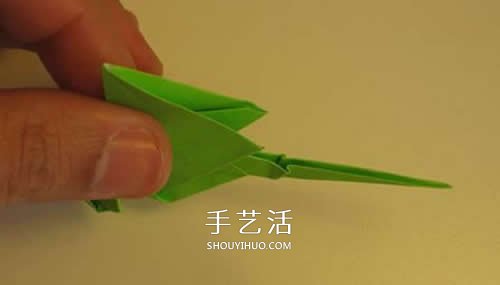手工折紙翼龍的步驟圖 翼龍的折法圖解過程 -  rpnrmr.com