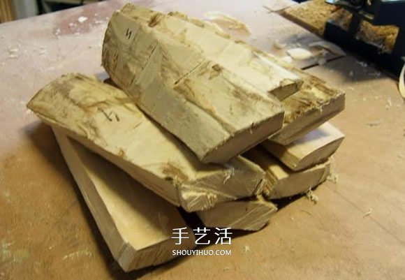 原木制作粗獷啤酒杯 自制大號啤酒杯的過程 -  rpnrmr.com