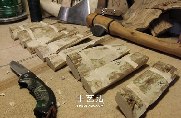 原木制作粗獷啤酒杯 自制大號啤酒杯的過程 -  rpnrmr.com