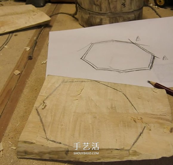 原木制作粗獷啤酒杯 自制大號啤酒杯的過程 -  rpnrmr.com