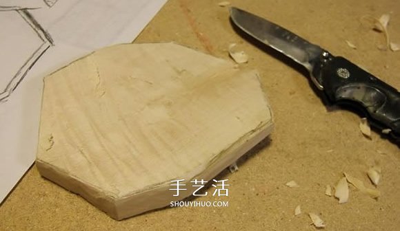 原木制作粗獷啤酒杯 自制大號啤酒杯的過程 -  rpnrmr.com