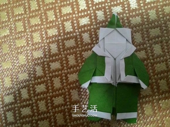 圣誕老人折紙步驟圖解 紙折圣誕老人怎么折 -  rpnrmr.com