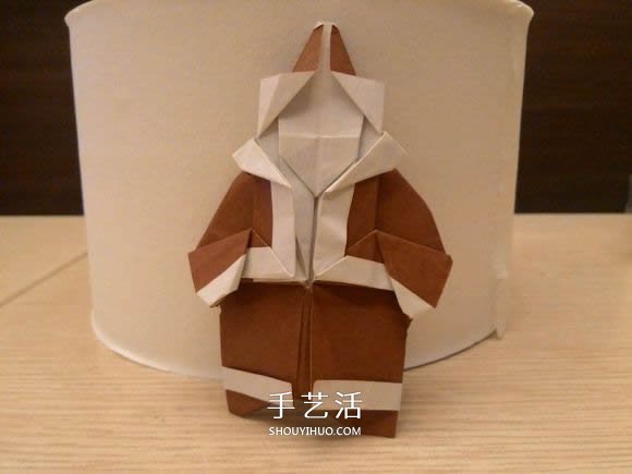 圣誕老人折紙步驟圖解 紙折圣誕老人怎么折 -  rpnrmr.com